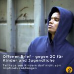 Teilhabe Kinder nicht vom Impfstatus abhängen; Offener Brief